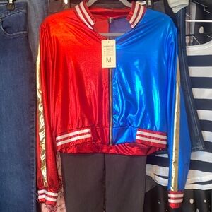 Women's Bomber Costume Cosplay Jacket